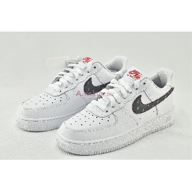 Nike 3M x Air Force 1 07 White CT2296-100 White/Silver/Anthracite/University Red Mens Womens Shoes