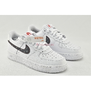 Nike 3M x Air Force 1 07 White CT2296-100 White/Silver/Anthracite/University Red Mens Womens Shoes