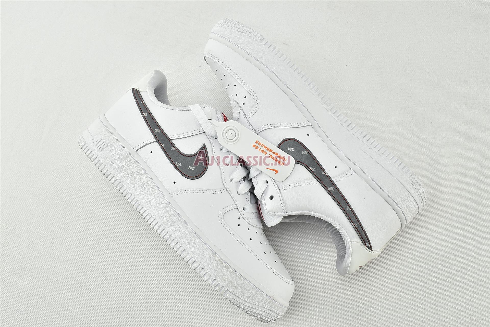 New Nike 3M x Air Force 1 07 "White" CT2296-100 Shoes