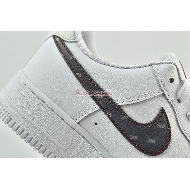 Nike 3M x Air Force 1 07 White CT2296-100 White/Silver/Anthracite/University Red Mens Womens Shoes