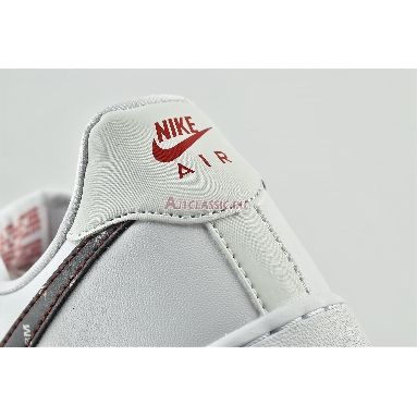 Nike 3M x Air Force 1 07 White CT2296-100 White/Silver/Anthracite/University Red Mens Womens Shoes