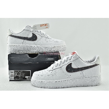 Nike 3M x Air Force 1 07 White CT2296-100 White/Silver/Anthracite/University Red Mens Womens Shoes