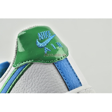 Nike Air Force 1 Low White Bright Blue Green DA4660-100 White/Blue/Green Mens Womens Shoes