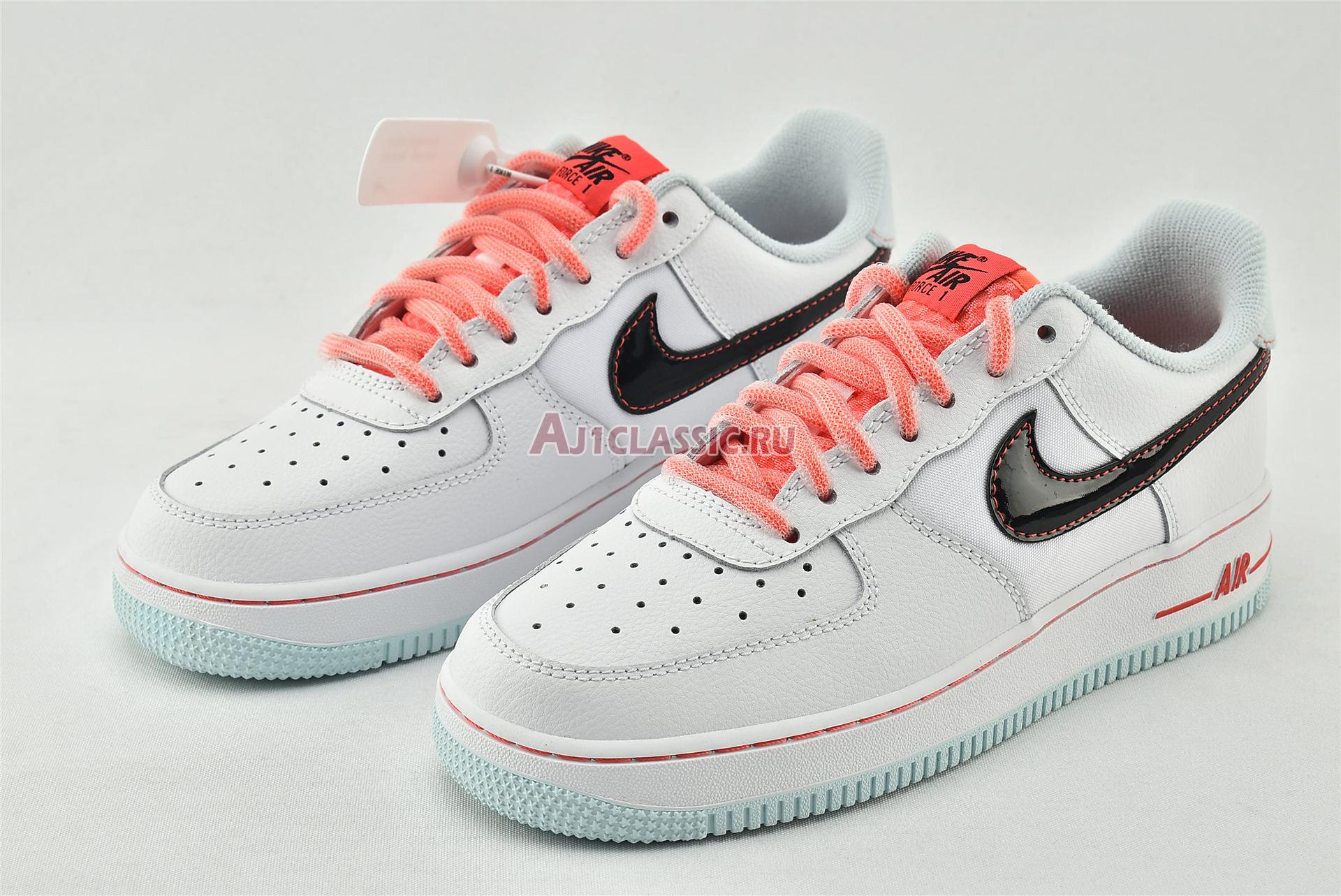 New Nike Wmns Air Force 1 07 LV8 GS "White Atomic Pink" DD7709-100 Shoes