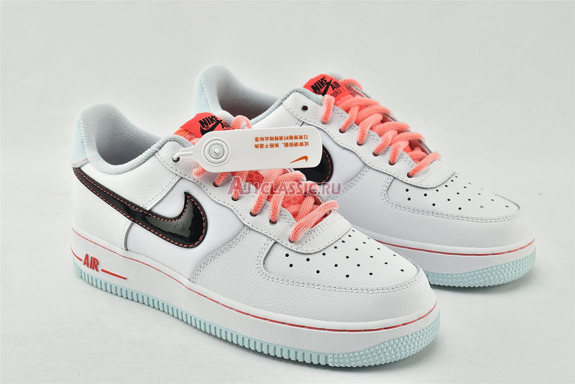 New Nike Wmns Air Force 1 07 LV8 GS "White Atomic Pink" DD7709-100 Shoes