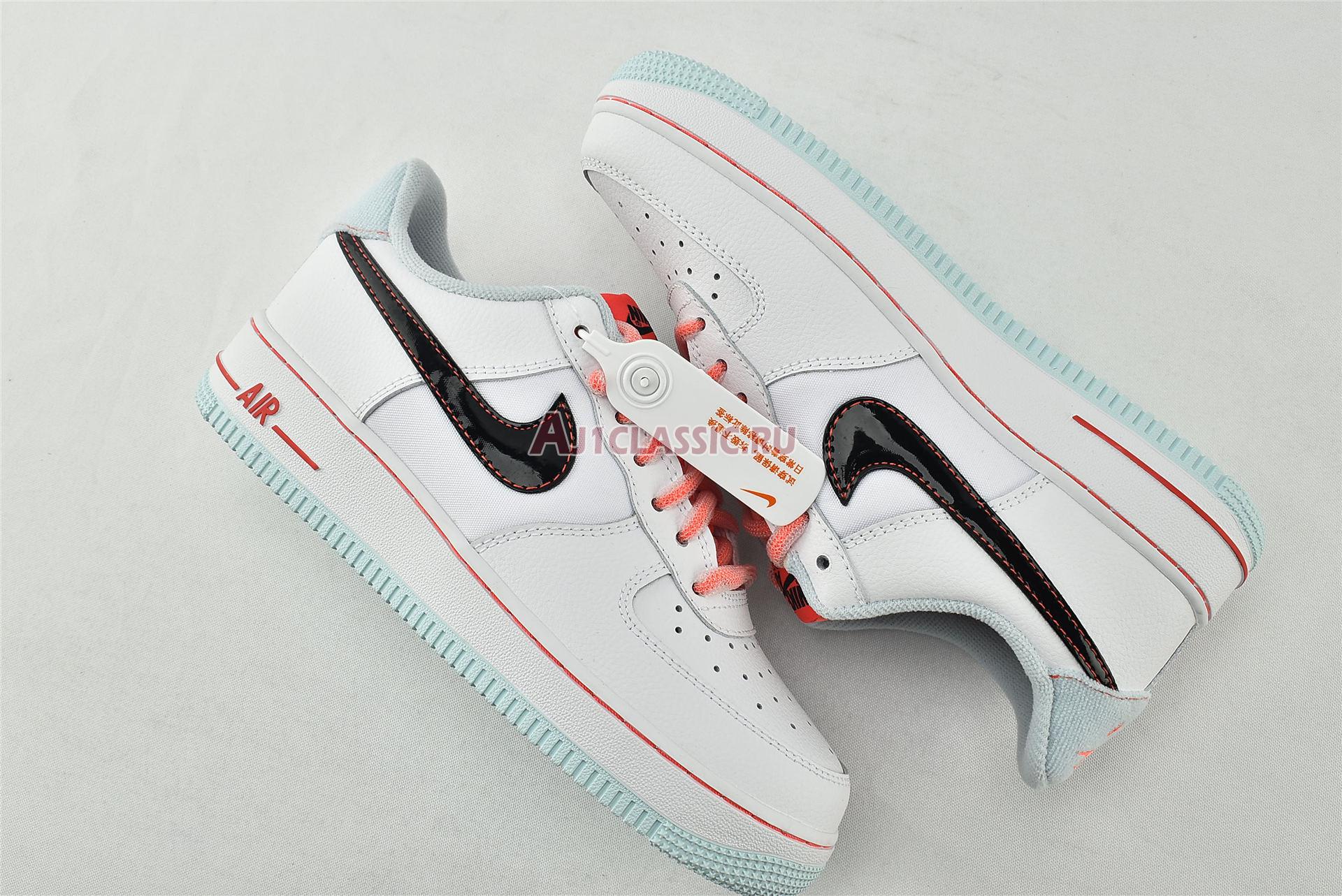 New Nike Wmns Air Force 1 07 LV8 GS "White Atomic Pink" DD7709-100 Shoes