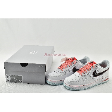 Nike Wmns Air Force 1 07 LV8 GS White Atomic Pink DD7709-100 White/Flash Crimson/Atomic Pink/Black Mens Womens Shoes