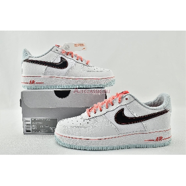 Nike Wmns Air Force 1 07 LV8 GS White Atomic Pink DD7709-100 White/Flash Crimson/Atomic Pink/Black Mens Womens Shoes