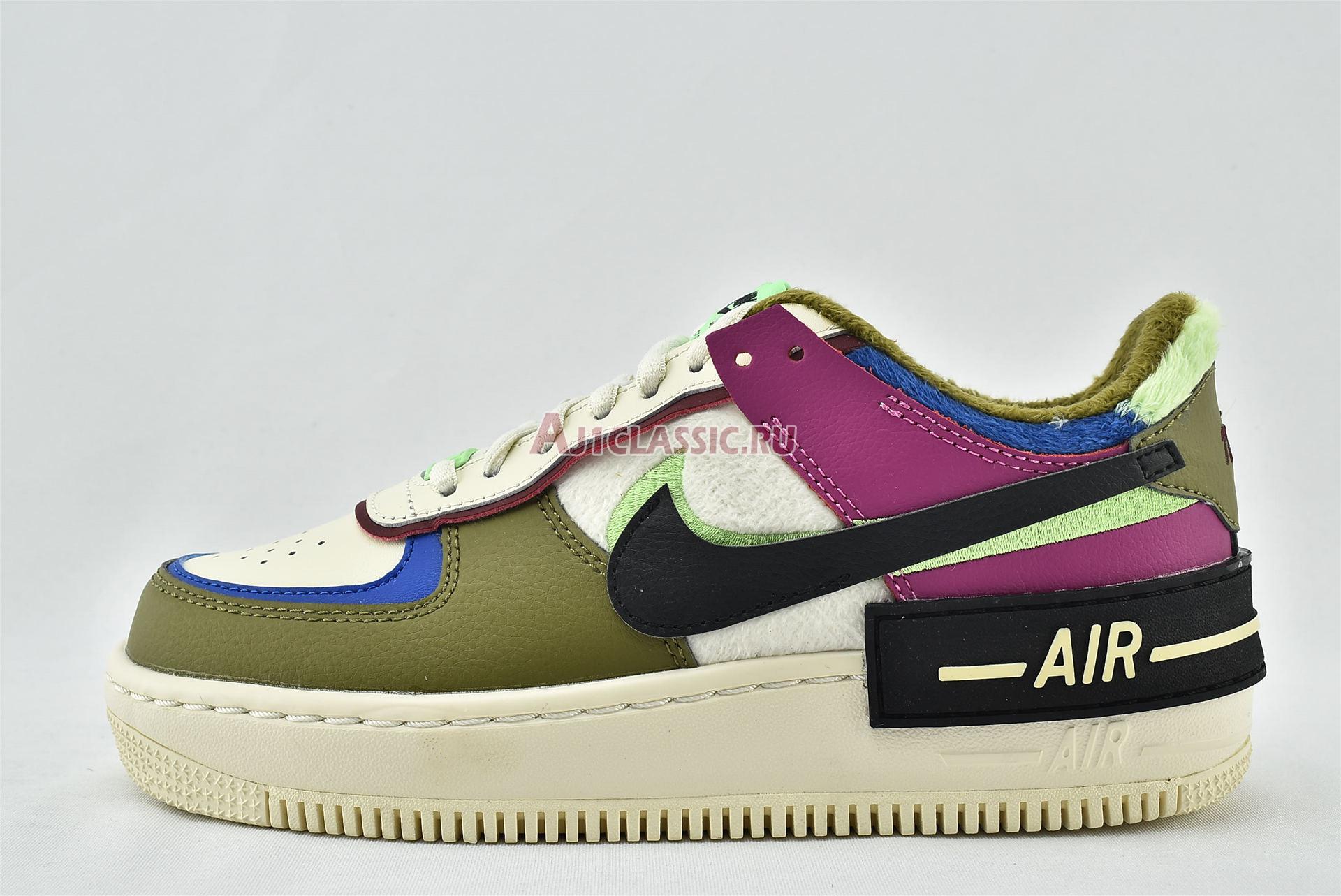 New Nike Wmns Air Force 1 Shadow SE "Cactus Flower" CT1985-500 Shoes