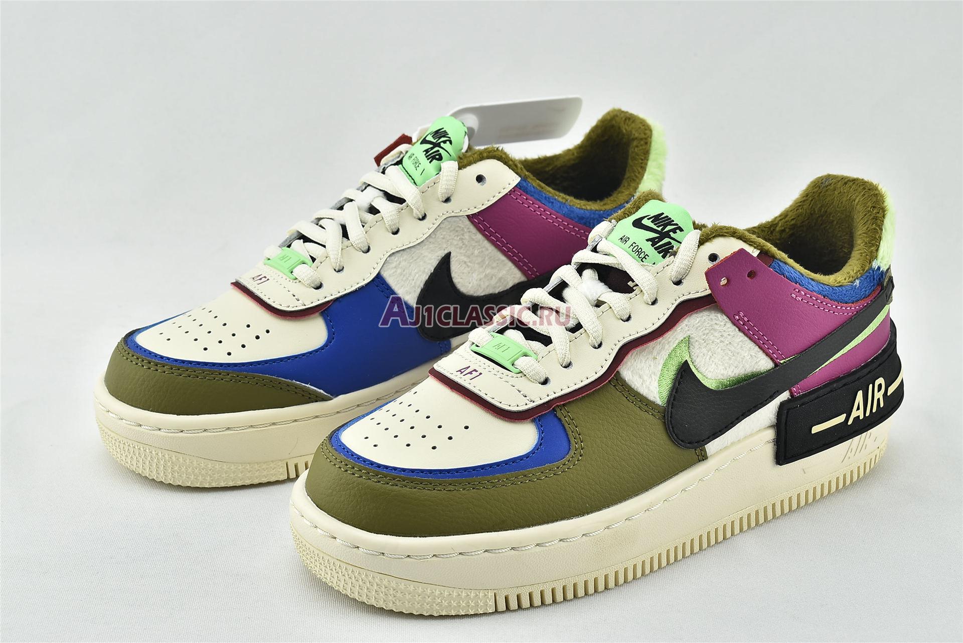 New Nike Wmns Air Force 1 Shadow SE "Cactus Flower" CT1985-500 Shoes