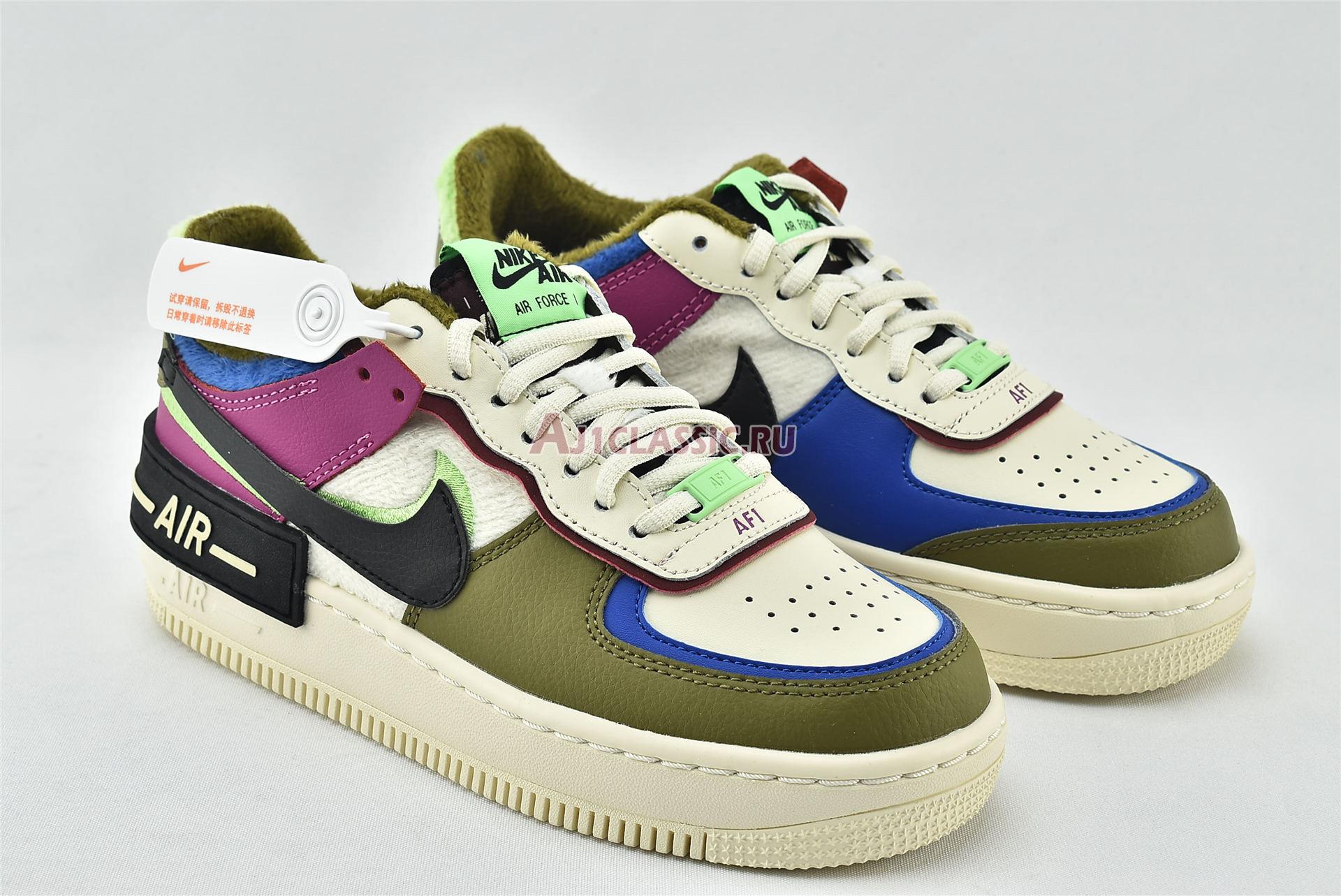 New Nike Wmns Air Force 1 Shadow SE "Cactus Flower" CT1985-500 Shoes