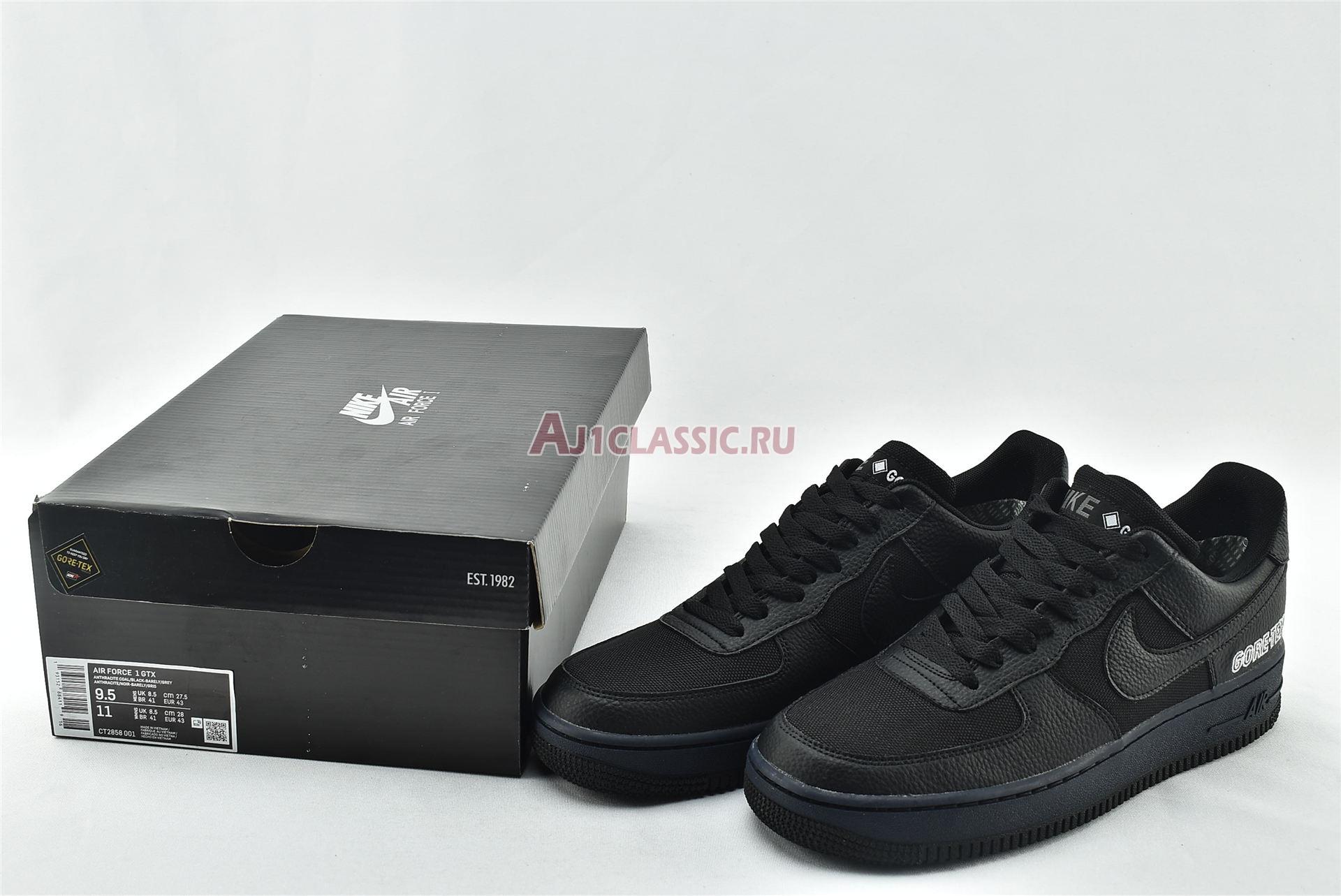 New Nike Air Force 1 GTX "Anthracite Grey" CT2858-001 Shoes