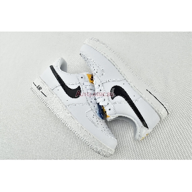 Nike Air Force 1 Low SE White CI3446-100 White/Laser Orange-Racer Blue-Black Mens Womens Shoes