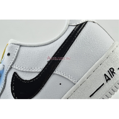 Nike Air Force 1 Low SE White CI3446-100 White/Laser Orange-Racer Blue-Black Mens Womens Shoes