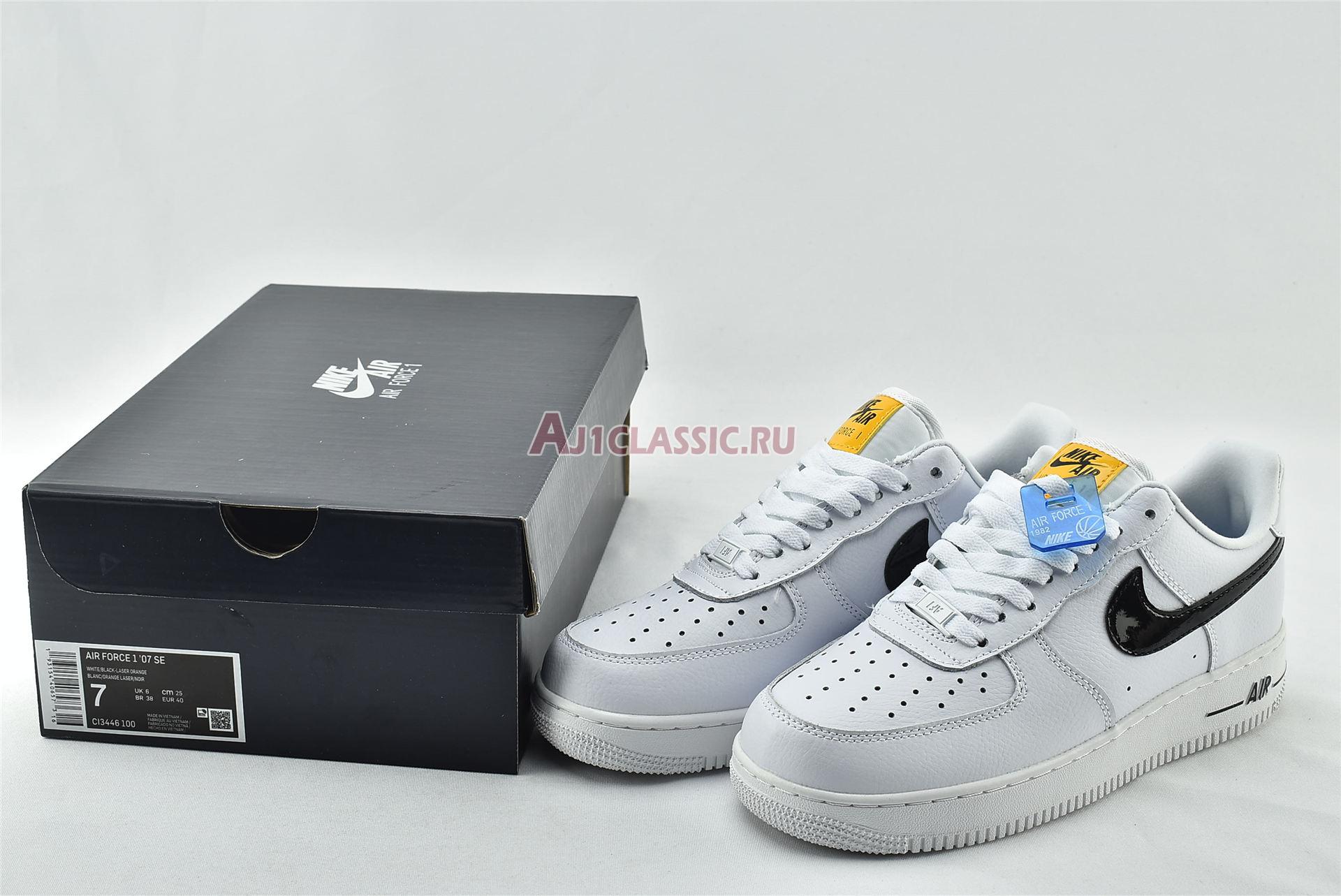 New Nike Air Force 1 Low SE "White" CI3446-100 Shoes