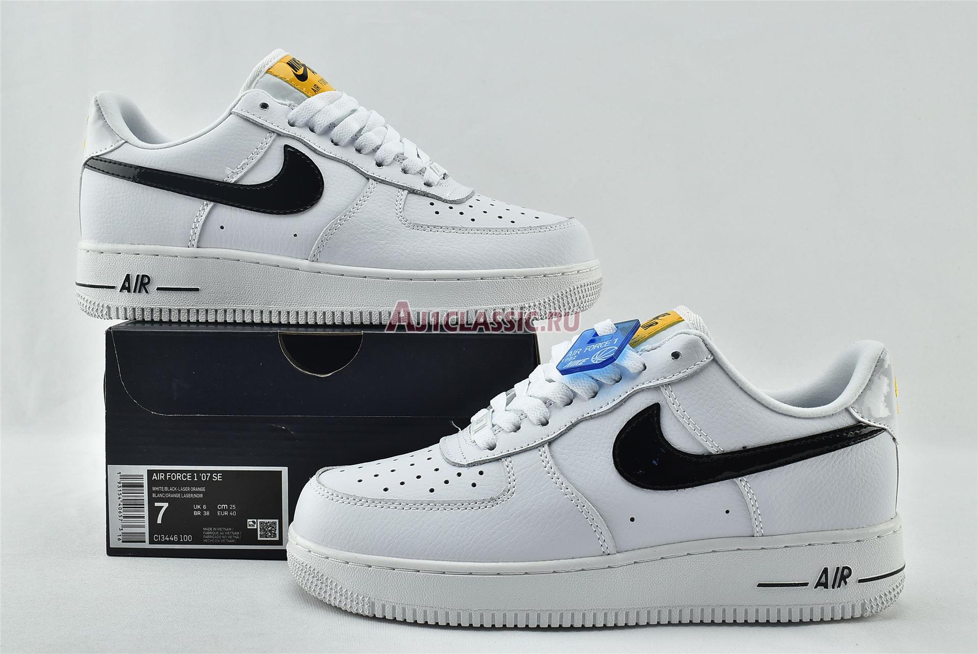 New Nike Air Force 1 Low SE "White" CI3446-100 Shoes