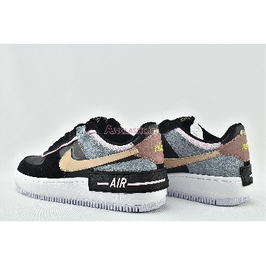 Nike Wmns Air Force 1 Shadow Black Light Arctic Pink CU5315-001 Black/Light Arctic Pink/Claystone Red/Metallic Red Bronze Mens Womens Shoes