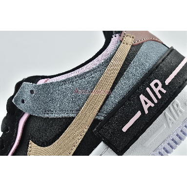 Nike Wmns Air Force 1 Shadow Black Light Arctic Pink CU5315-001 Black/Light Arctic Pink/Claystone Red/Metallic Red Bronze Mens Womens Shoes