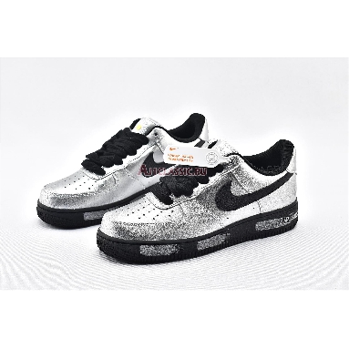 PEACEMINUSONE x Nike Air Force 1 Low Para-noise AQ3692-100 Black/Silver Mens Womens Shoes