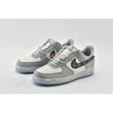 Dior x Nike Air Force 1 Low 1086682-4227 Wolf Grey/Sail/Photon Dust/White Mens Womens Shoes