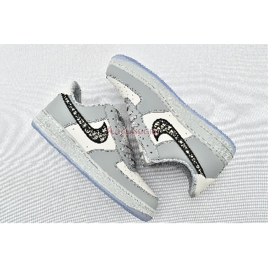 Dior x Nike Air Force 1 Low 1086682-4227 Wolf Grey/Sail/Photon Dust/White Mens Womens Shoes