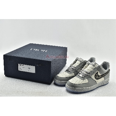 Dior x Nike Air Force 1 Low 1086682-4227 Wolf Grey/Sail/Photon Dust/White Mens Womens Shoes