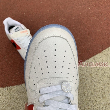 Nike Air Force 1 07 LV8 EMB Icy Soles - University Red CT2295-110 White/Black/Vast Grey/University Red Mens Womens Shoes