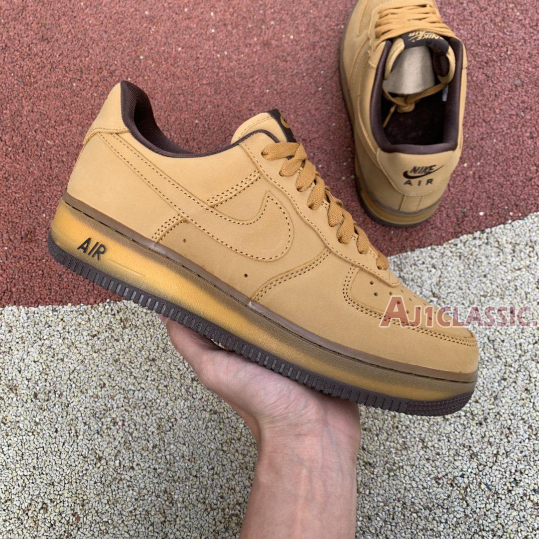 New Nike Air Force 1 Low "Wheat Mocha" DC7504-700 Shoes