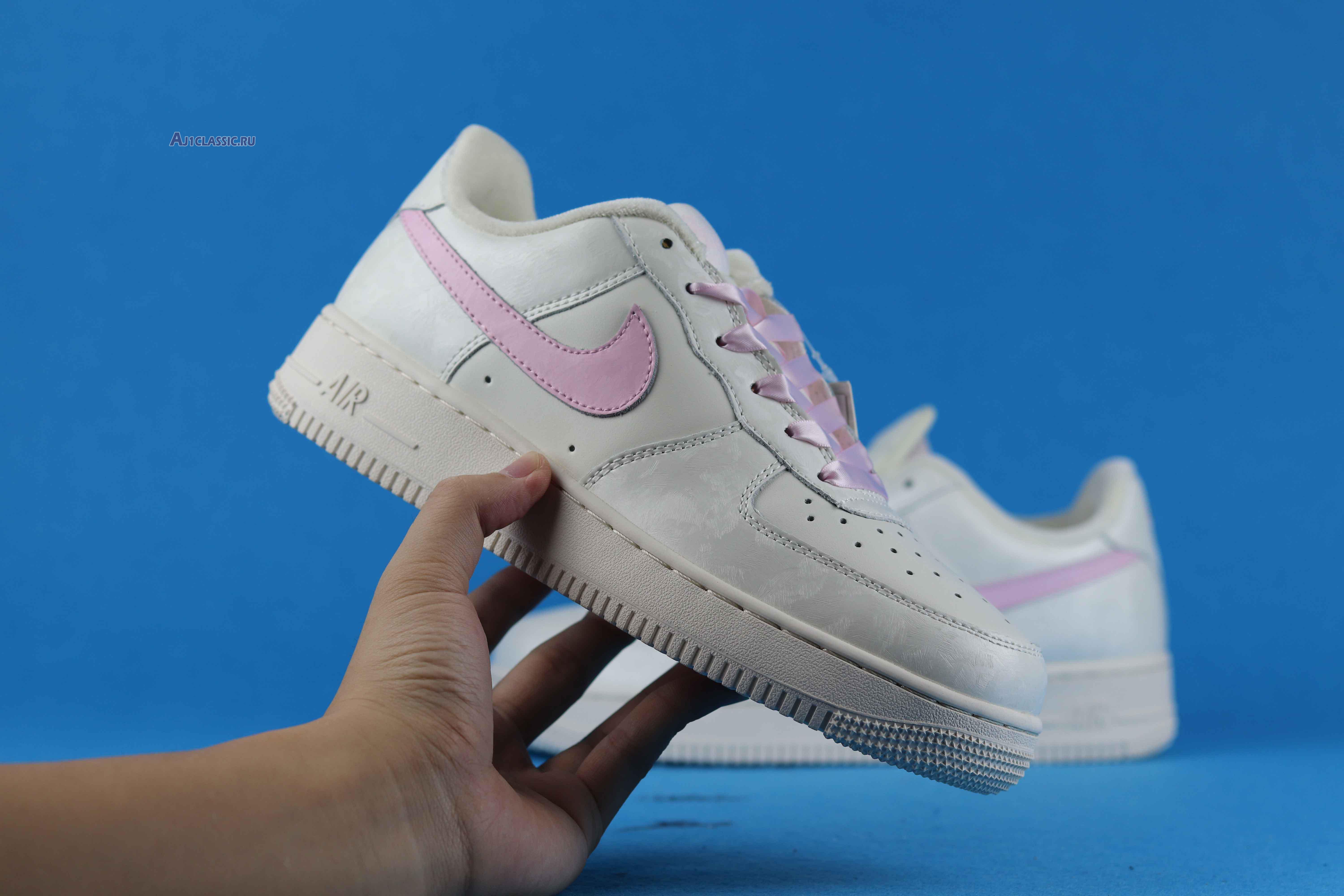 New Nike Air Force 1 GS "Sail Arctic Pink" 314219-130 Shoes