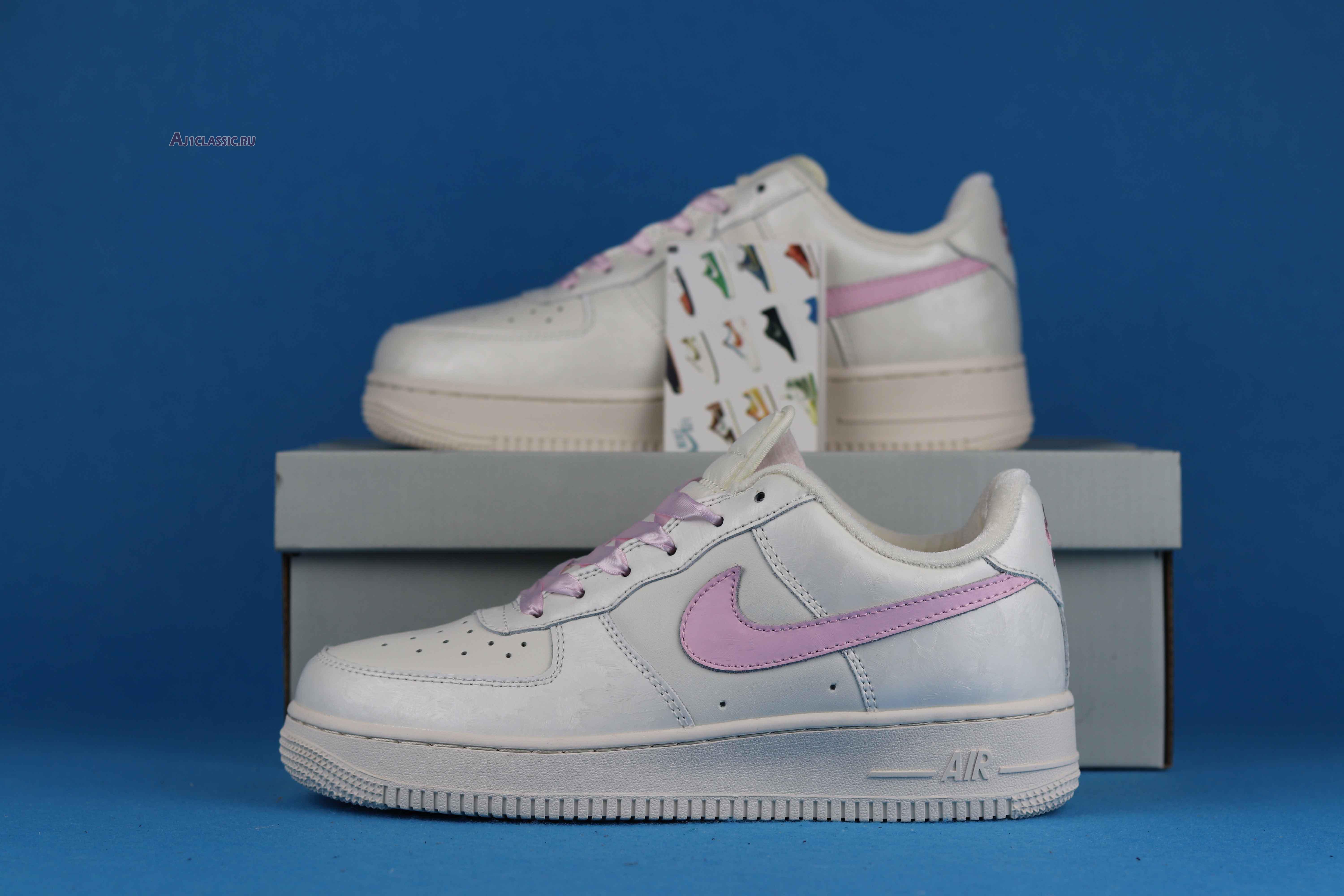 New Nike Air Force 1 GS "Sail Arctic Pink" 314219-130 Shoes