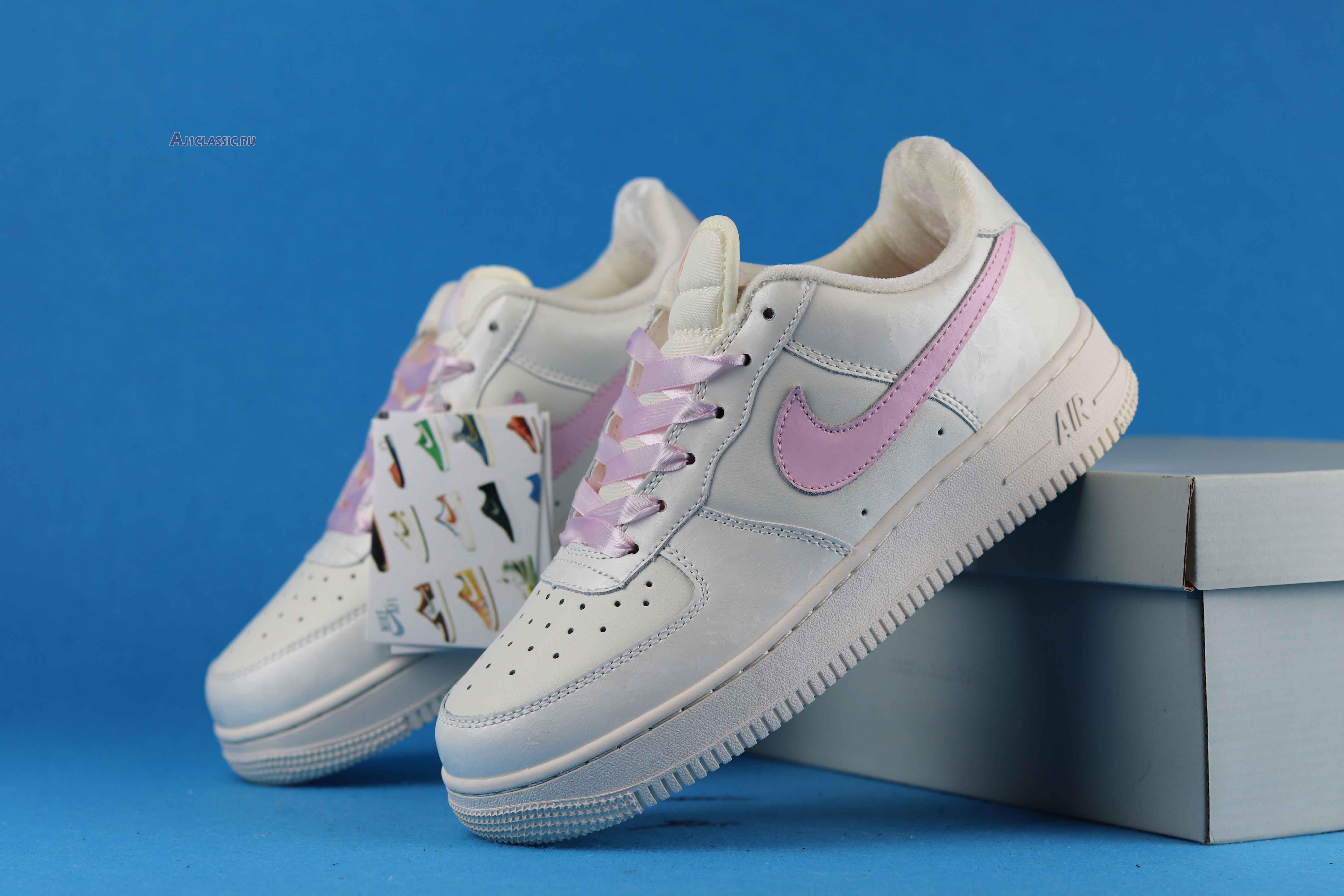 New Nike Air Force 1 GS "Sail Arctic Pink" 314219-130 Shoes