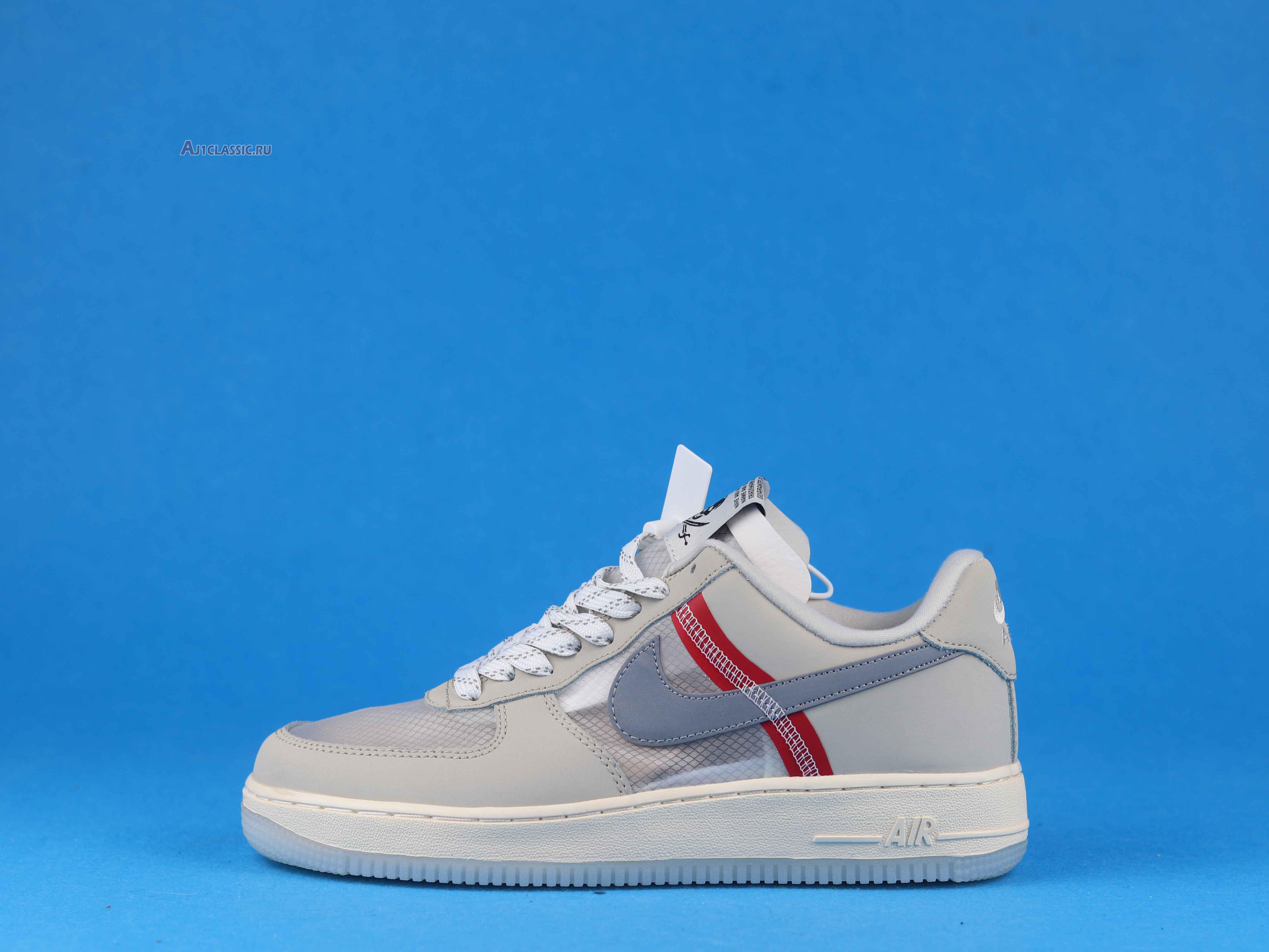 New Nike Air Force 1 Low 07 Upstep "Grey" CT2253-100 Shoes