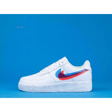 Nike Air Force 1 LV8 KSA GS 3D Glasses BV2551-100 White/Blue Hero/Bright Crimson Mens Womens Shoes