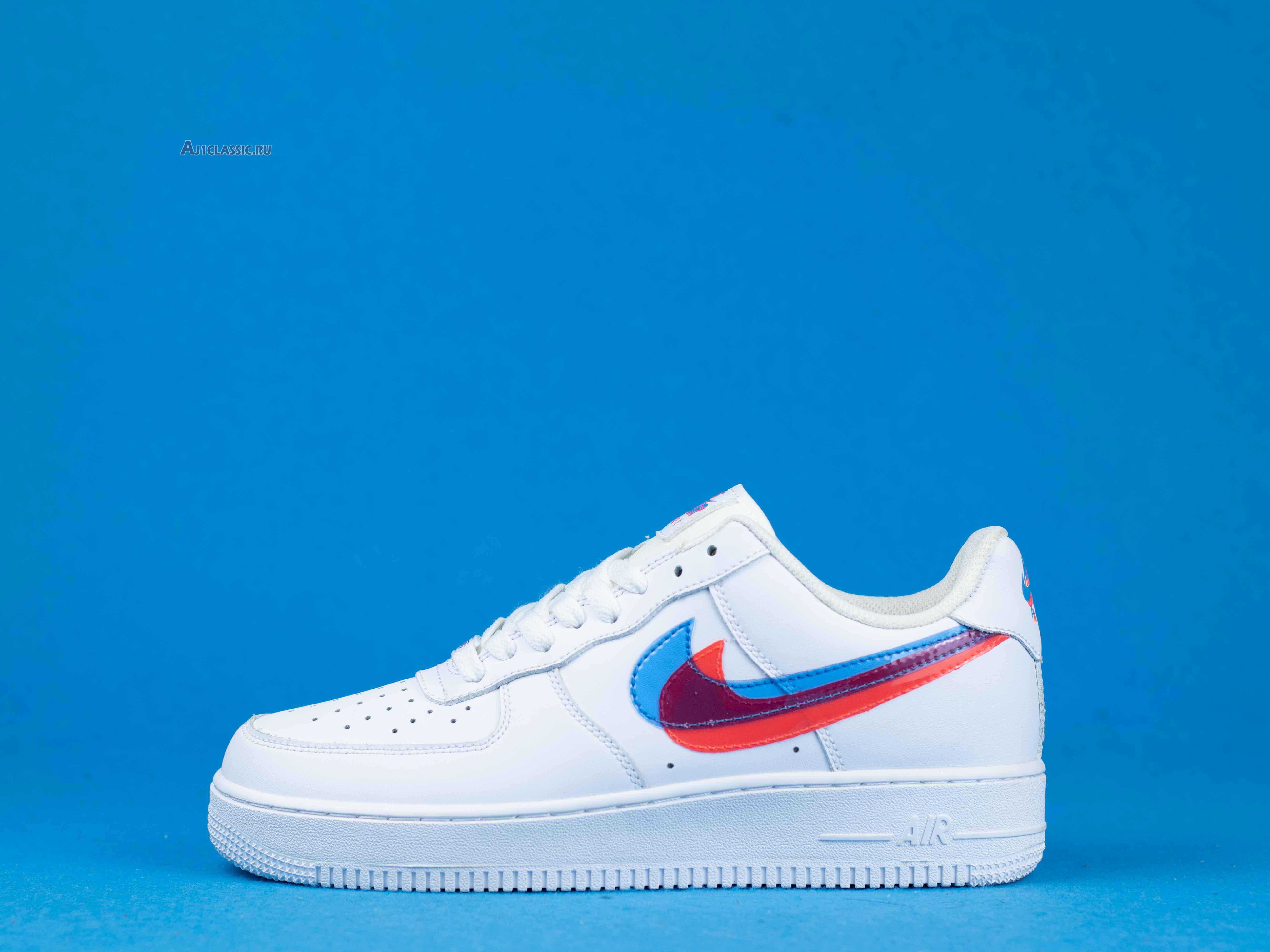 New Nike Air Force 1 LV8 KSA GS "3D Glasses" BV2551-100 Shoes