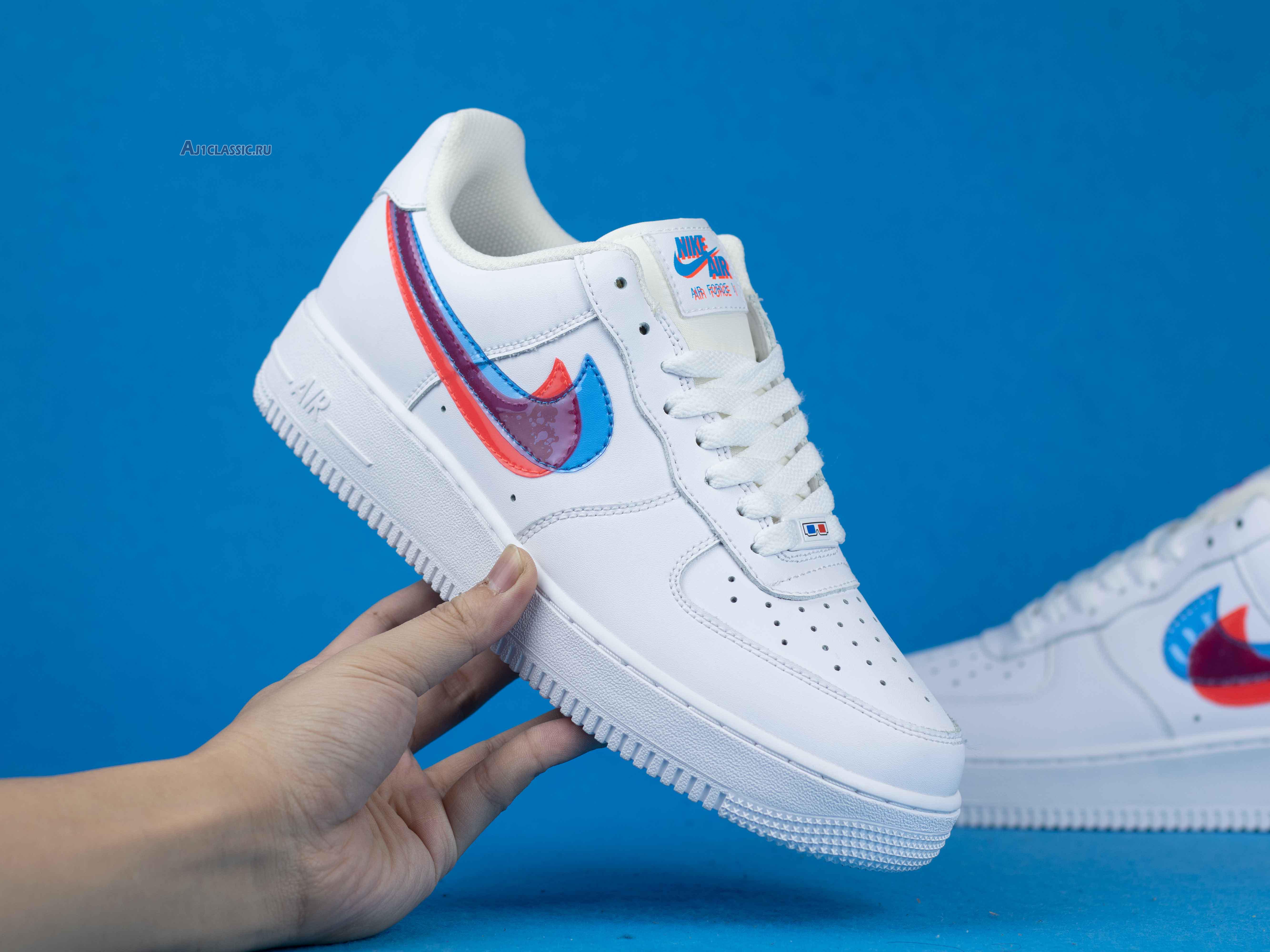 New Nike Air Force 1 LV8 KSA GS "3D Glasses" BV2551-100 Shoes