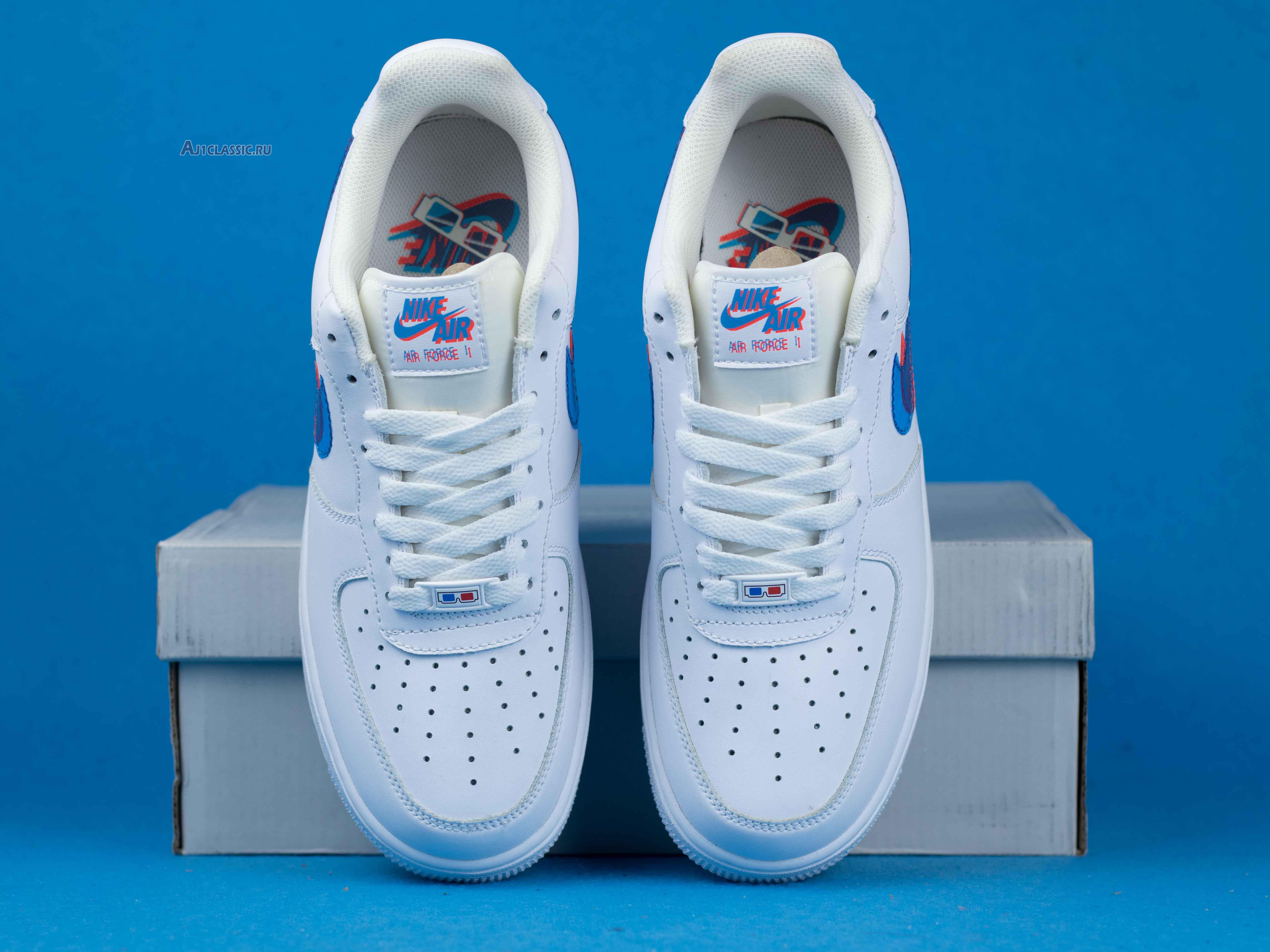 New Nike Air Force 1 LV8 KSA GS "3D Glasses" BV2551-100 Shoes