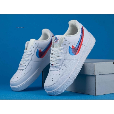 Nike Air Force 1 LV8 KSA GS 3D Glasses BV2551-100 White/Blue Hero/Bright Crimson Mens Womens Shoes