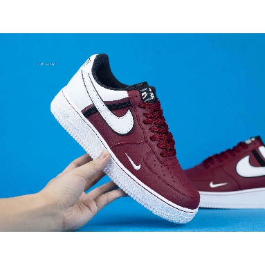 Nike Air Force 1 07 LV8 Red CI0061-600 Red/White/Black Mens Womens Shoes