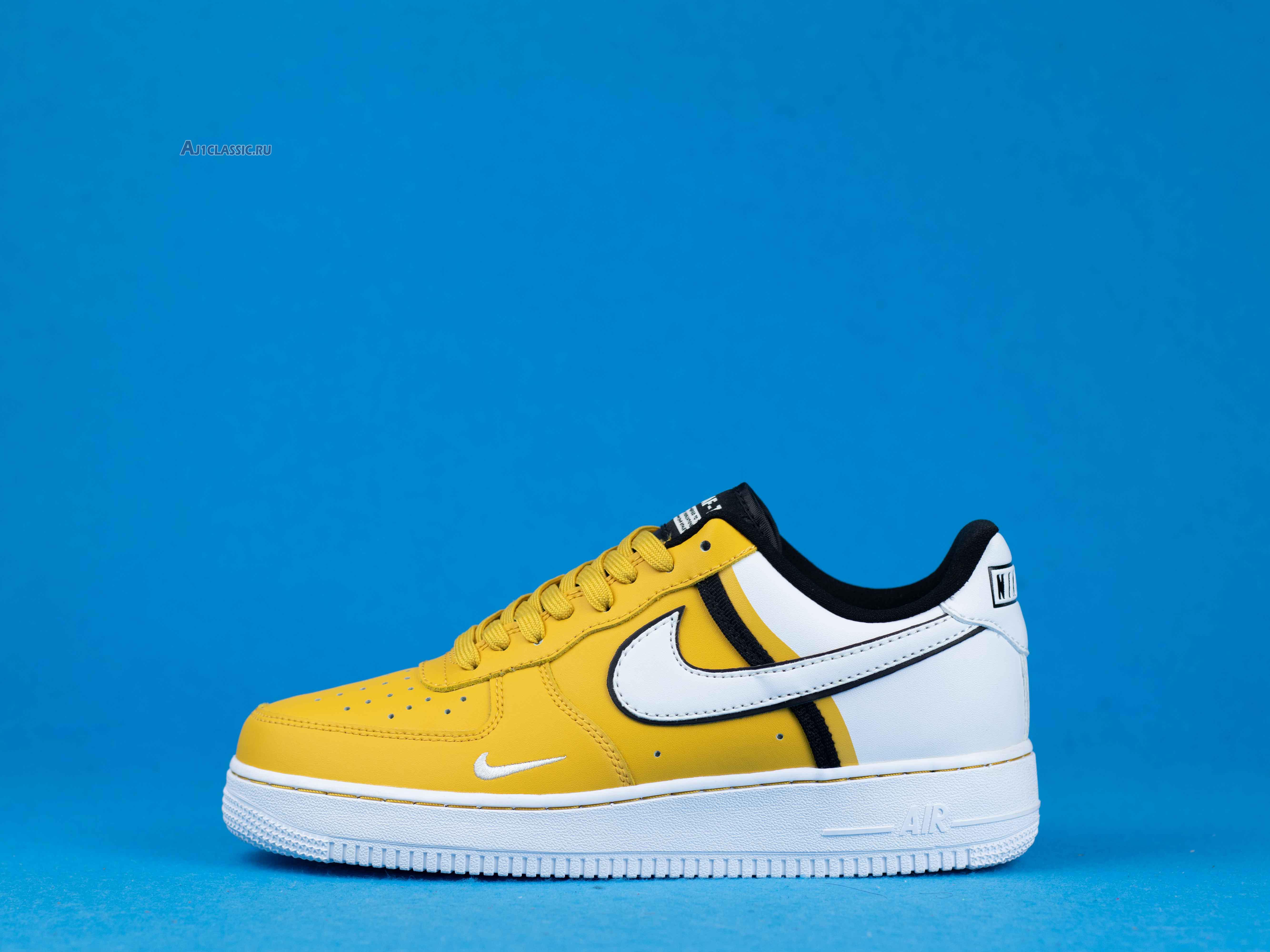 New Nike Air Force 1 07 LV8 "Yellow" CI0061-700 Shoes