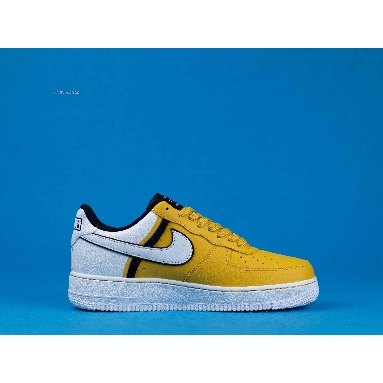 Nike Air Force 1 07 LV8 Yellow CI0061-700 Yellow/White/Black Mens Womens Shoes