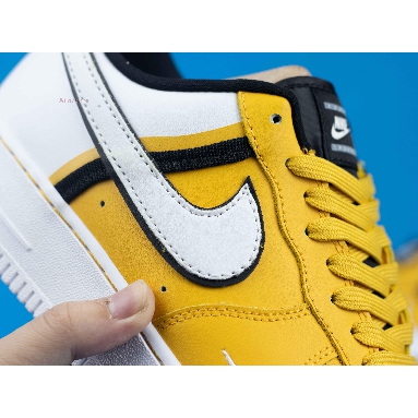 Nike Air Force 1 07 LV8 Yellow CI0061-700 Yellow/White/Black Mens Womens Shoes