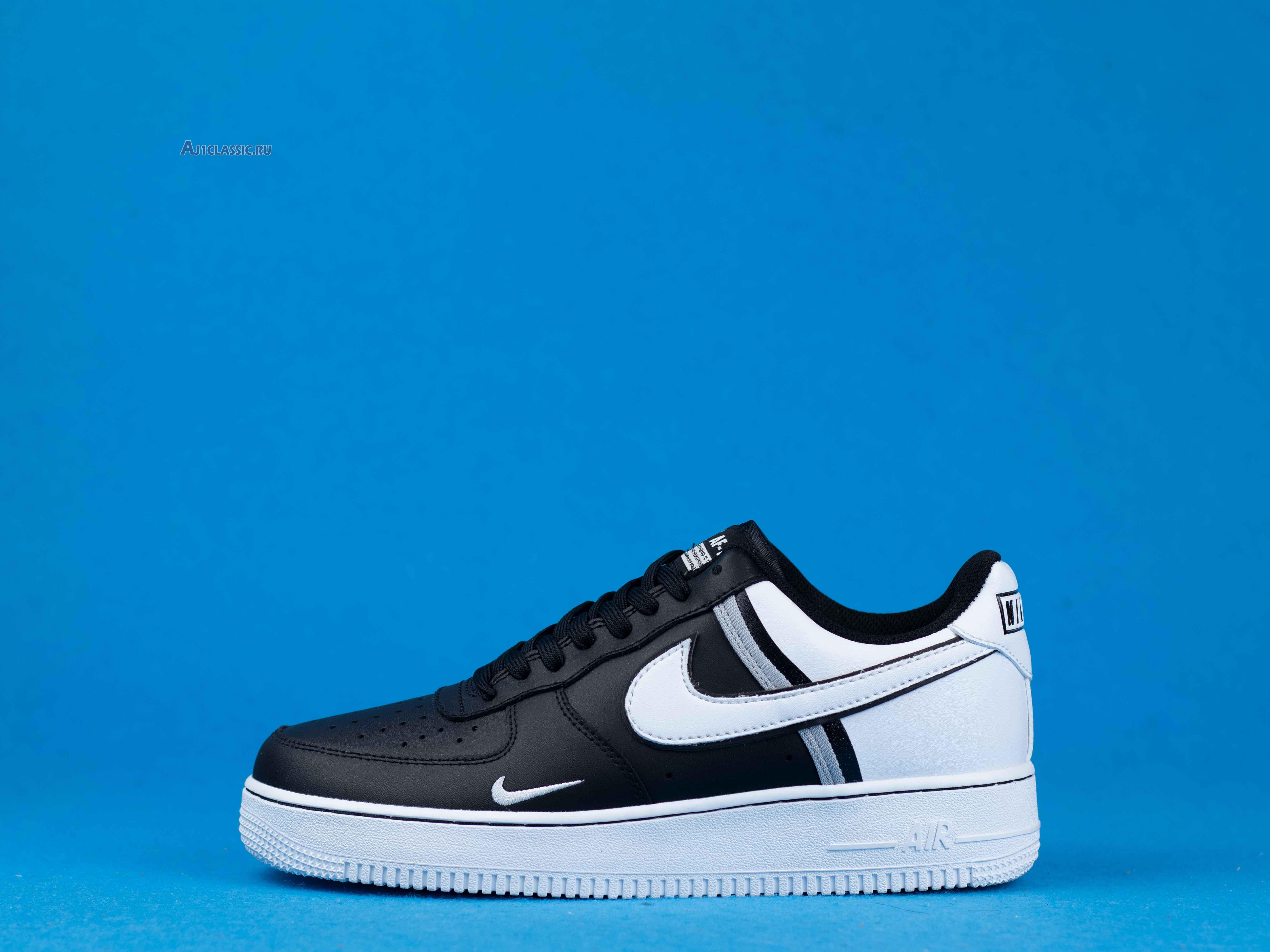 New Nike Air Force 1 07 LV8 "Black" CI0061-001 Shoes