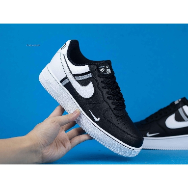 Nike Air Force 1 07 LV8 Black CI0061-001 Black/White/Grey Mens Womens Shoes