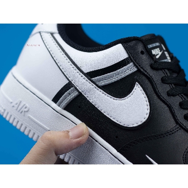 Nike Air Force 1 07 LV8 Black CI0061-001 Black/White/Grey Mens Womens Shoes