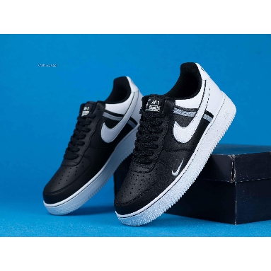 Nike Air Force 1 07 LV8 Black CI0061-001 Black/White/Grey Mens Womens Shoes