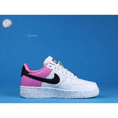 Nike Wmns Air Force 1 Low SE Basketball Pins AA0287-107 White/Black-China Rose Mens Womens Shoes