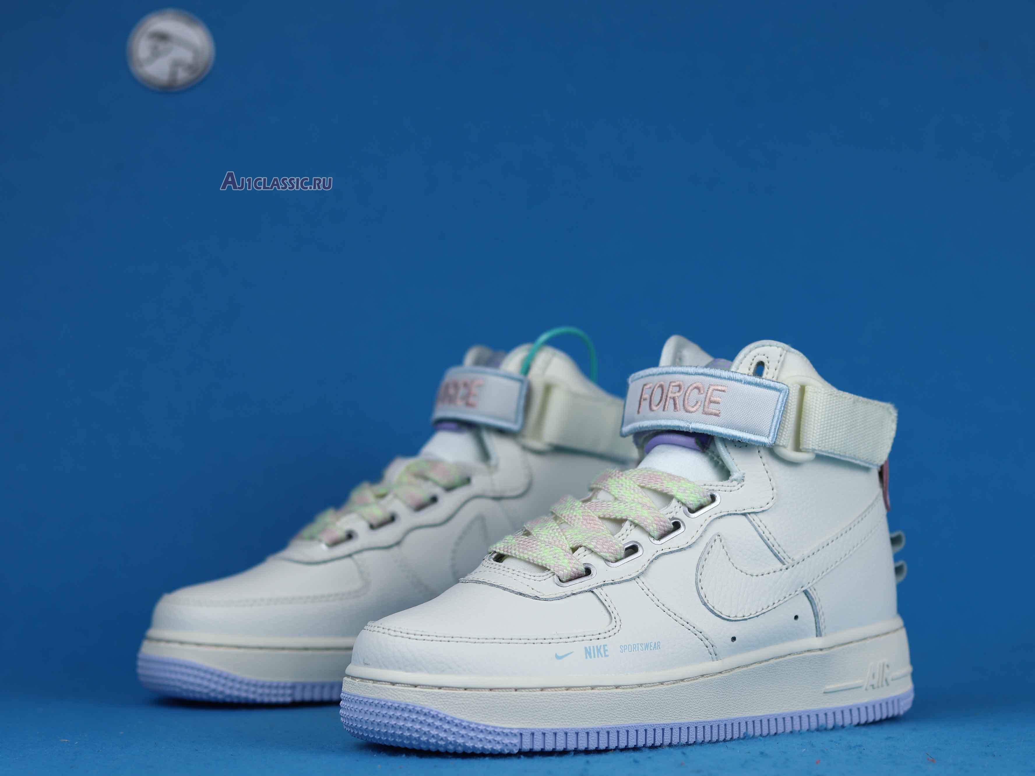 New Nike Air Force 1 High Utility "Force is Female" CQ4810-111 Shoes