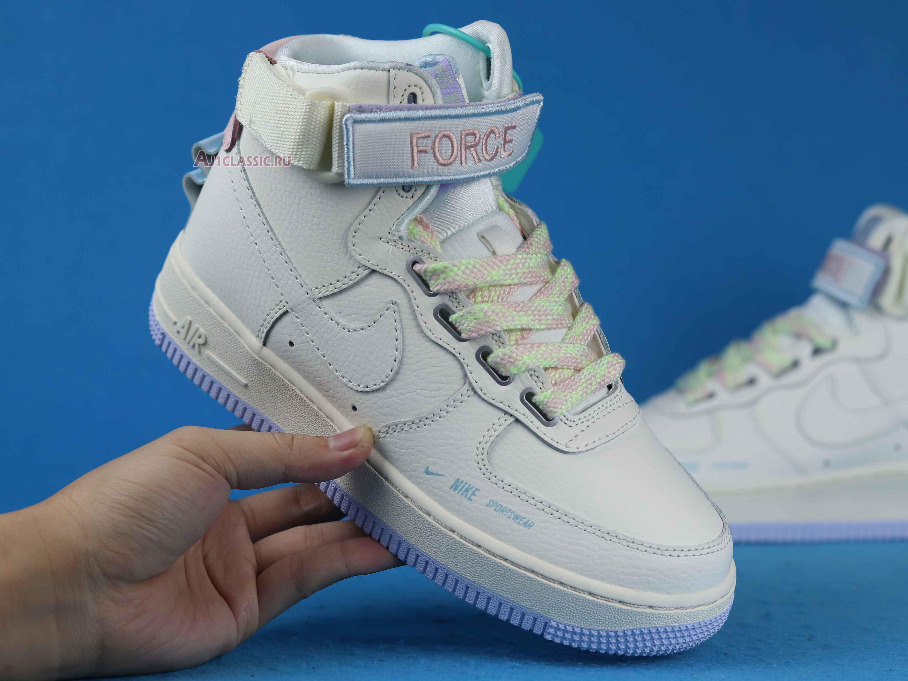 New Nike Air Force 1 High Utility "Force is Female" CQ4810-111 Shoes