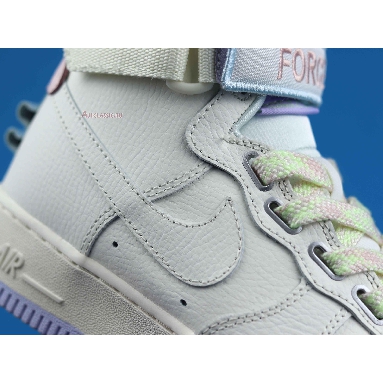 Nike Air Force 1 High Utility Force is Female CQ4810-111 White/Pink/Purple/Green/Sail Mens Womens Shoes