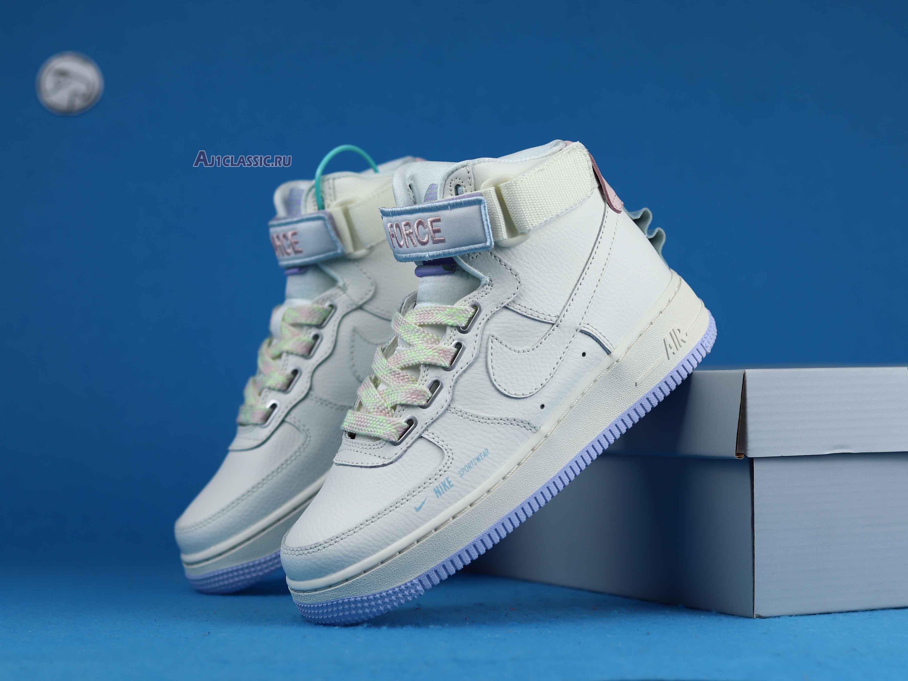 New Nike Air Force 1 High Utility "Force is Female" CQ4810-111 Shoes